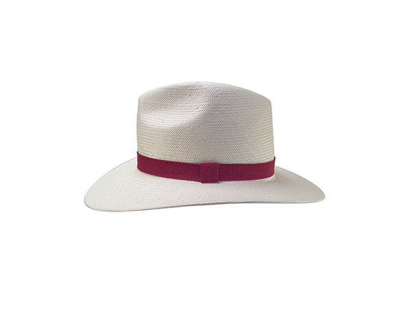 GW2010 ivory-burgundy band